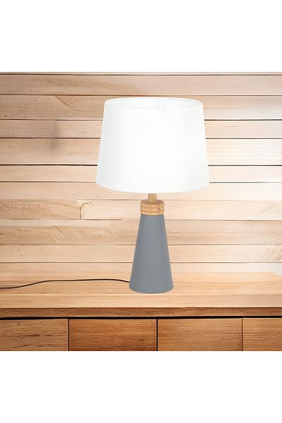 rexa مصباح طاولة LED عصري يعمل باللمس - مصباح مكتبي قابل للتعتيم بجانب السرير لغرفة النوم أو غرفة المعيشة أو المكتب
