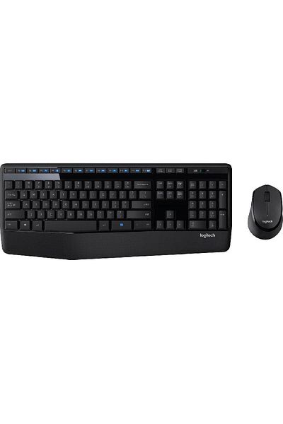 logitech MK345 Wireless Combo Desktop (Keyboard and Mouse) Wireless (2.4 GHz RF)for Laptop/Desktop Computer