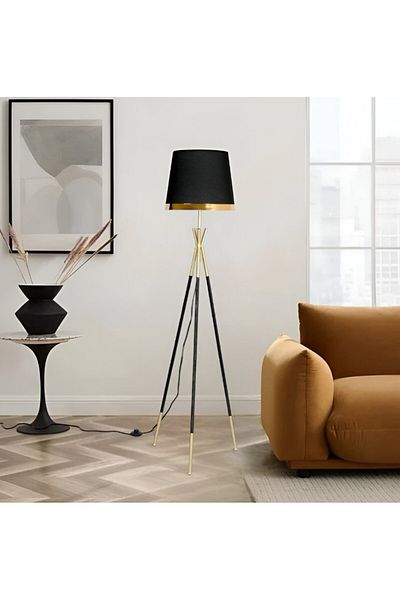 rexa Standing Floor Lamp – Modern LED Tall Lamp for Living Room, Bedroom & Office