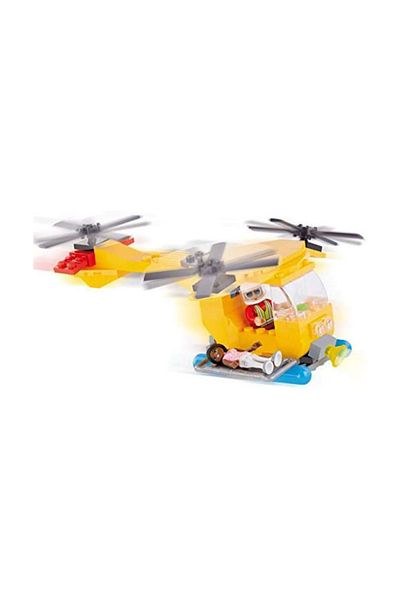 COBI Cobi Action Town construction set - Rescue Helicopter, 140 pieces