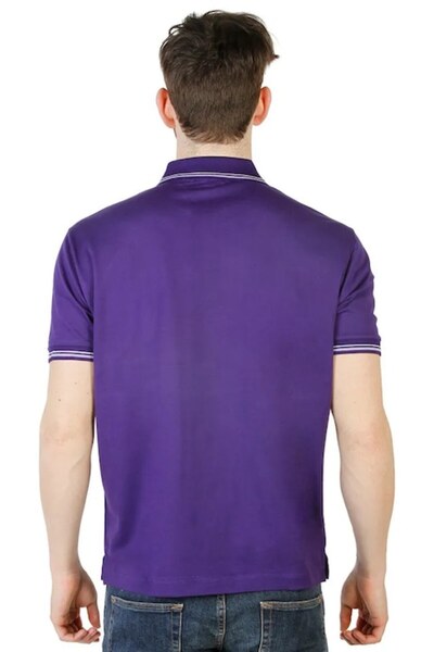 Trussardi piquet polo T-shirt 2AT49, lilac, S