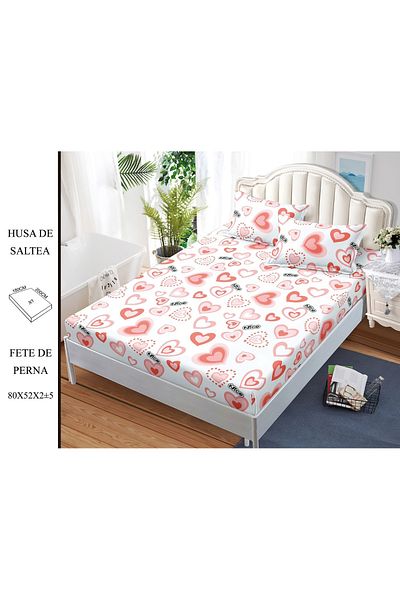 CHIRASO CHIRASO SUMMER Duvet Cover Set, Satin Cotton, 180x200 cm and 2 Pillowcases 80x52 cm