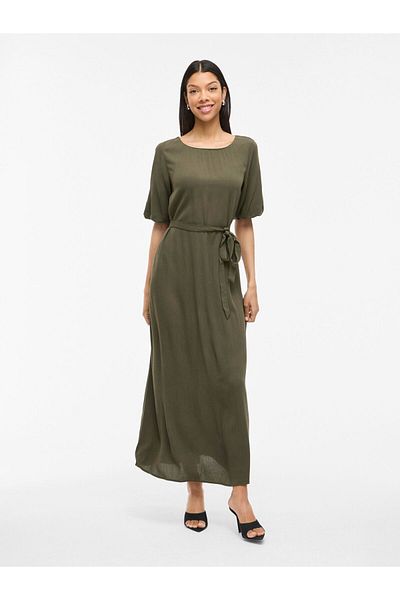 VILA Maxikleid VIPALIVA Kurzärmeliges