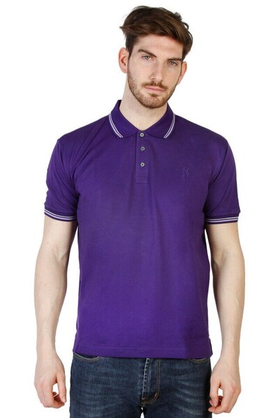 Trussardi Trussardi piquet polo shirt 2AT49, lilac, S