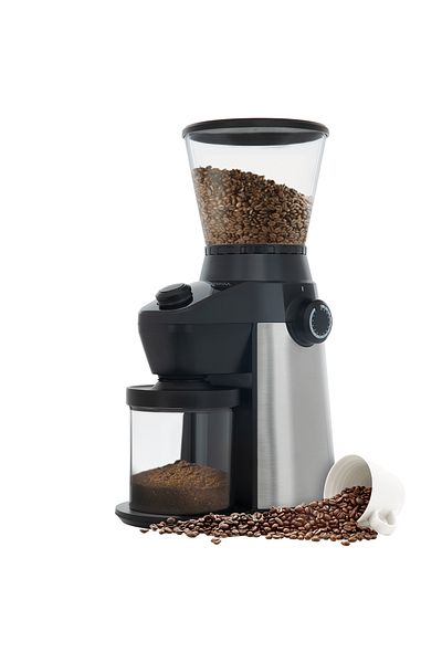 Edison Coffee Grinder, 150W, 350 grams, CG9129-GS - Silver Black