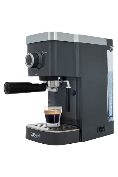 Edison Espresso Machine, 1.2L, 1450W - Gray