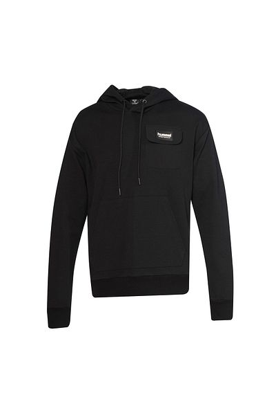 hummel Grayse Hoodie 922400-2001 Μαύρο ανδρικό φούτερ