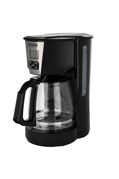 Edison Coffee Maker, 1.8 Liter, 1000 Watts - Black