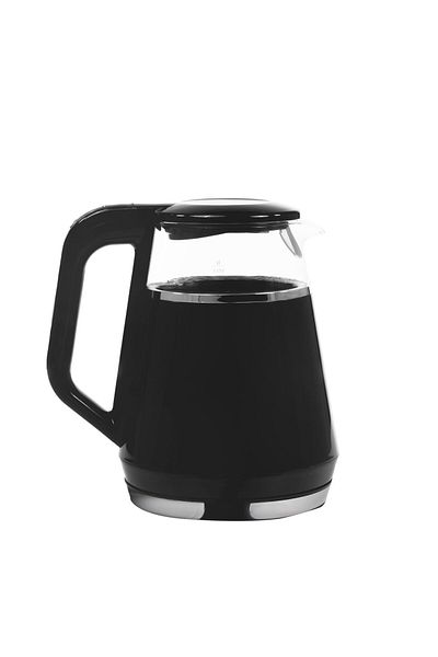 Vivax Oliva Vivax WH-100DB Kettle, 1100 W, 1 liter, Digital, Glass, Black