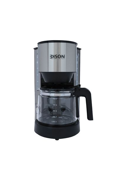 Edison Coffee Maker, 1.25L, 870W - Black