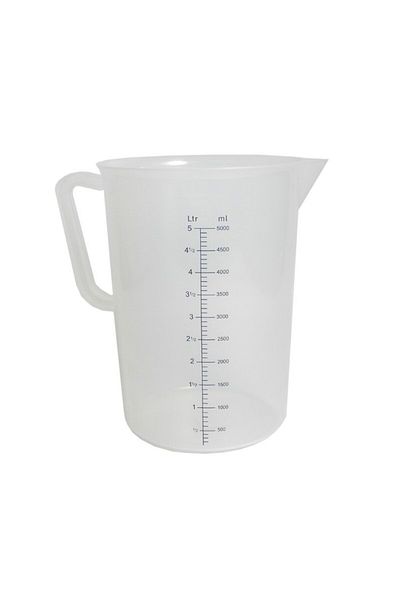 AzHome Graduated cup, Plastic, 5L