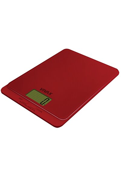 Vivax Oliva Cântar de bucătărie Vivax KS-505R, afișaj digital, 5 kg, sticlă, ...