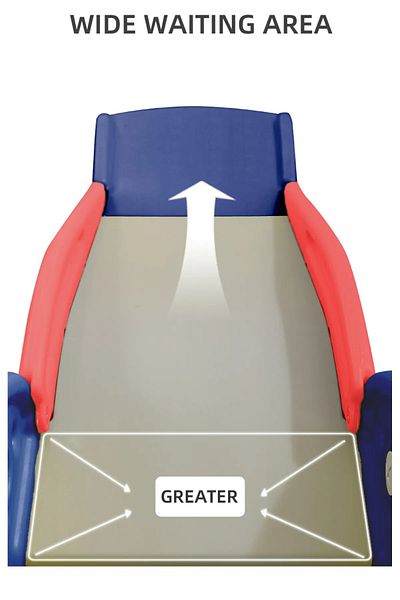 FULLJOY Mini Dinosaur Slide with Basketball FJY-48