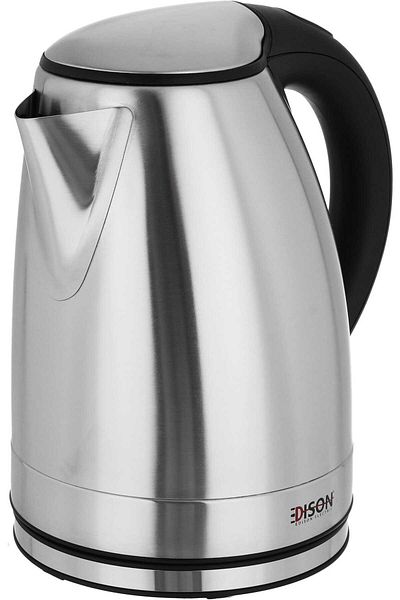 Edison Control Steel Kettle, 2100-1850 W, 1.7 L - Silver