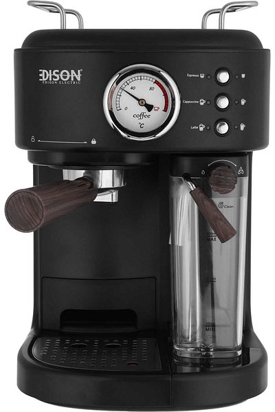 Edison Coffee Maker, 1050-1250 W, 1.5 Liters, CM5411A-GS - Black