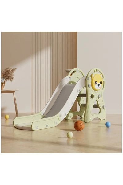 FULLJOY Foldable Dog Slide with Basketball, FJY-43