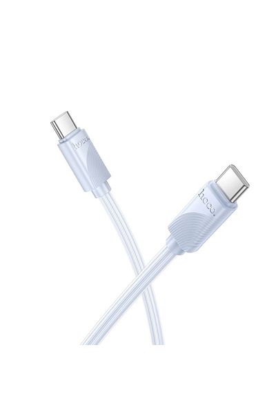 REDz Accessories Cablu USB Type-C cu două capete, Hoco X114, 60W, 1m, albastru