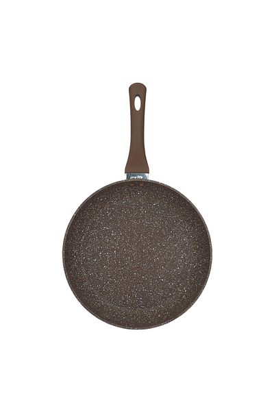 ROCKY Granite Rocky Frypan, 30 cm - Brown