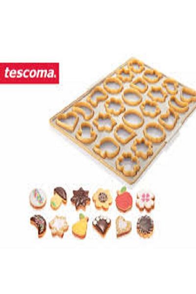 Generic Local - Plastic cookie mold with 24 different shapes