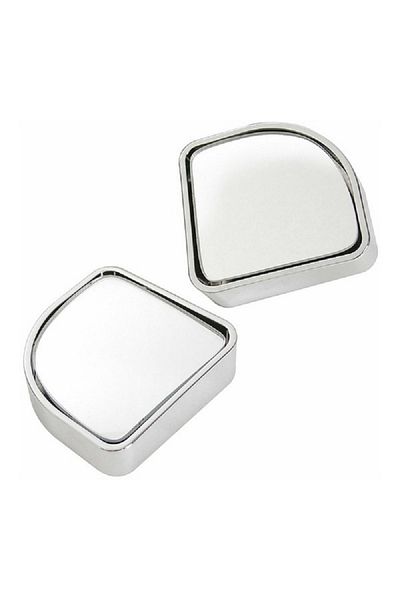 CUSTOM Accessories 2-Piece Blind Spot Mirror Silver
