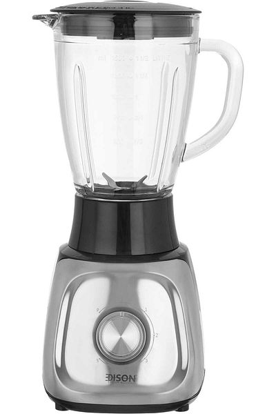 Edison Electric Blender, 1.5L, 600W, 5 Speeds, BL1410B-CB - Black