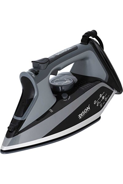 Edison مكواة بخار سيراميك إديسون، 350 مل، 2200 واط، AJ2089G - أسود