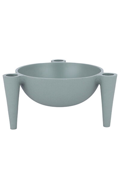 Generic Al Saif Gallery Porcelain Serving Bowl, Round - Green