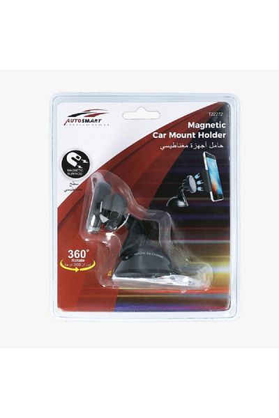 AUTOSMART Magnetic Car Mount Phone Holder Black