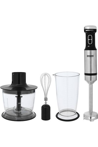 Edison Hand Blender Edison, 400 Watts, 500 ml, 2 Speeds - Silver Black