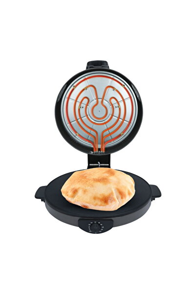Edison Electric Baker, 45 cm, 2600 Watt, Two-Sided - Gray