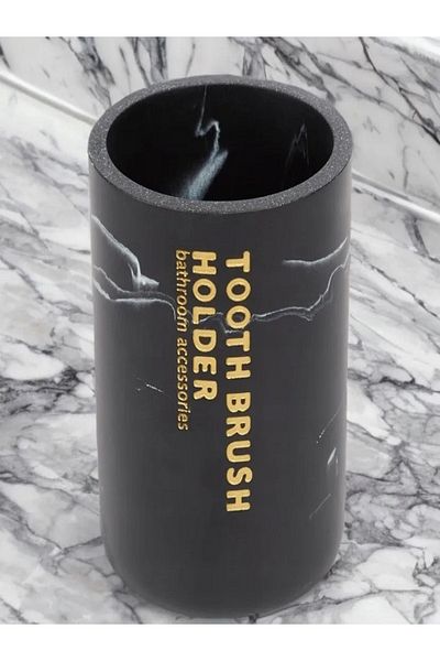 Five Simply Smart Marble Effect Tooth Brush Holder Tumbler