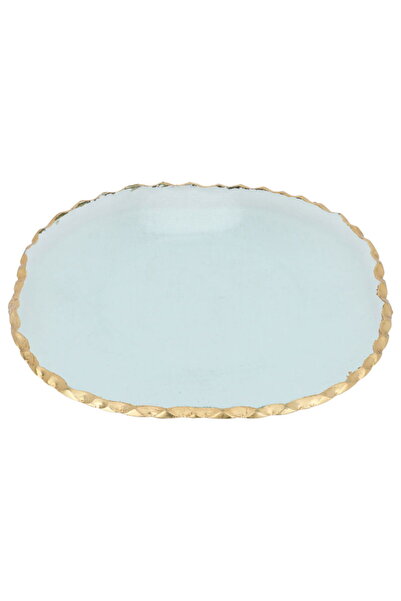 Alsaif Gallery Glass Plate Alsaif Gallery, 1.6×25.5 cm, Circular - Transparent