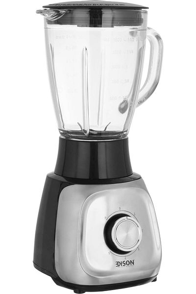 Edison Electric Blender, 1.5L, 600W, 5 Speeds, BL1410B-CB - Black