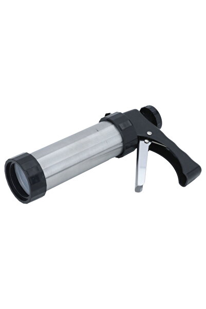 Generic Alsaif Gallery Steel Cake Decorating Gun, 17 Pieces - Black