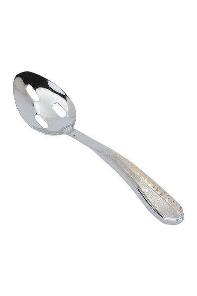 Alsaif Gallery Steel Serving Spoon Alsaif Gallery, Silver, Small Size