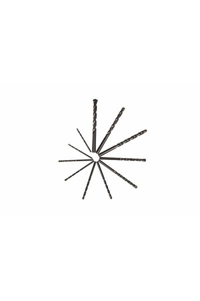 Heinner Set 11 burghie pentru lemn, Material: otel C45, HRC46-52, Dimensiuni: 3-3-4-4-5-5-6-6-7-8-10mm