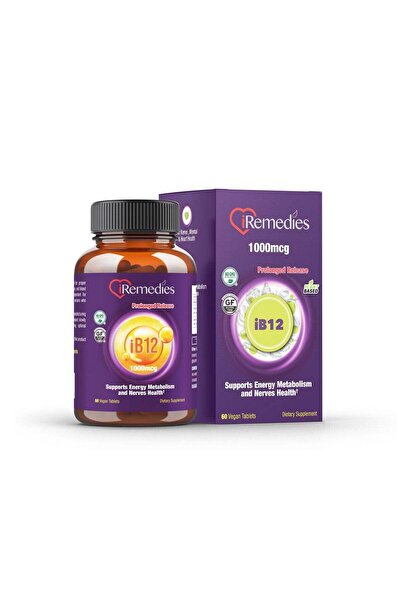 iremedies iB12 1000 mcg PR - Prolonged-Release Vitamin B12 for Energy, Nerve Health, and Red Blood Cells