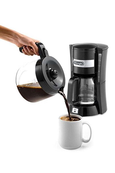 DELONGHİ De'Longhi Filter Coffee Machine 10 Cups Capacity, Americano Maker, 1.25 L 900 W ICM15211 Black