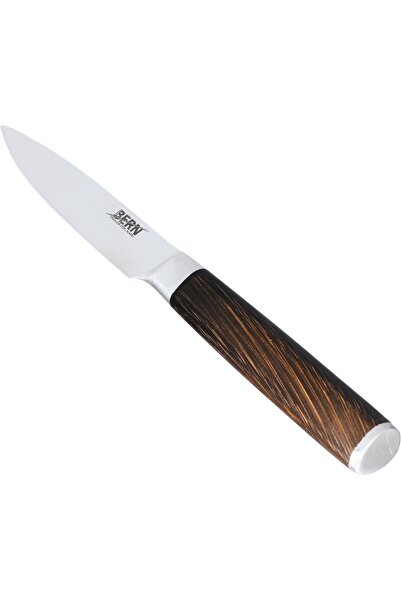 Generic Al Saif Gallery Steel Knife, 3.5 Inch - Wooden