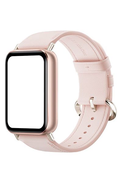 Xiaomi Xiaomi BHR9570GL Leather Replacement Strap for Smart Band 9 Pro / 8 Pro (Pink)