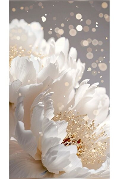 Harikabirev HARİKABİREV | COMBINAT DE FLORI CU FRUNZE VERDE-ARANDE | MDF PLKSMDF CU CADRU PLEXY