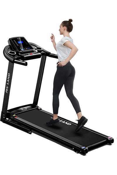 TOP SKYLAND SKY LAND Foldable Treadmill 4HP Motor | Compact Motorized Running Machine for Home & Office, Bluetoo