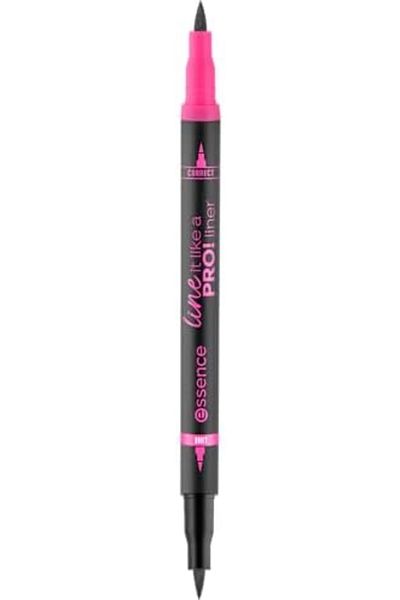 Essence Essence Line It Like A PRO! Liner, Eyeliner, No. 01, Black