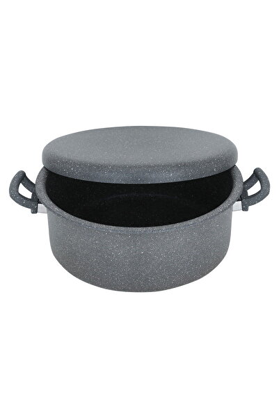 Alsaif Gallery Saif Gallery Granite Maqluba Bowl 34 cm - Grey