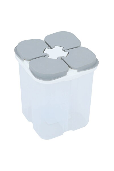 Generic Al Saif Gallery plastic storage container, 1800 ml, divided into 4 co...