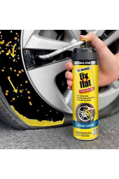 FIX A FLAT Sedan and Coupe Aerosol Tire Inflator and Sealer