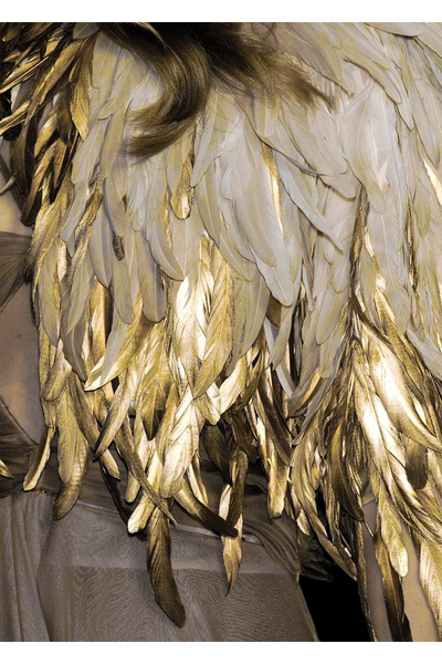 Harikabirev HARİKABİREV | COMBINĂ DE ARIPI AURII-ALBE-NEGRE | MDF PLKSMDF CU CADRU PLEKSIGLAS