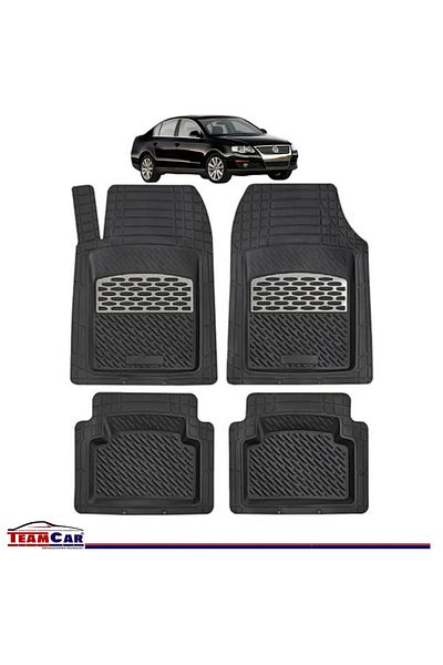 TEAMCAR Covorașe Auto Compatibile Vw Passat B5/b6 ® Silver