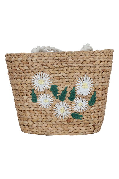 Generic حقيبة ترمس من الخوص من معرض السيف، 40 × 30 سم - متعددة الألوان