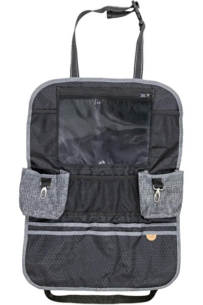 The Moon Brand منظم مقعد الطفل الخلفي - مشبك علوي، جيب شفاف للكمبيوتر اللوحي،...